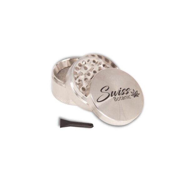 A swiss grinder with the word suzie on it, suitable for cbd enthusiasts in france.