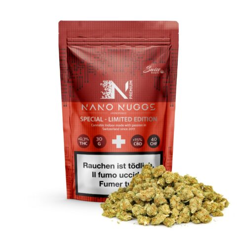 Cbd nano nuggs edición limitada - edición especial - interior.