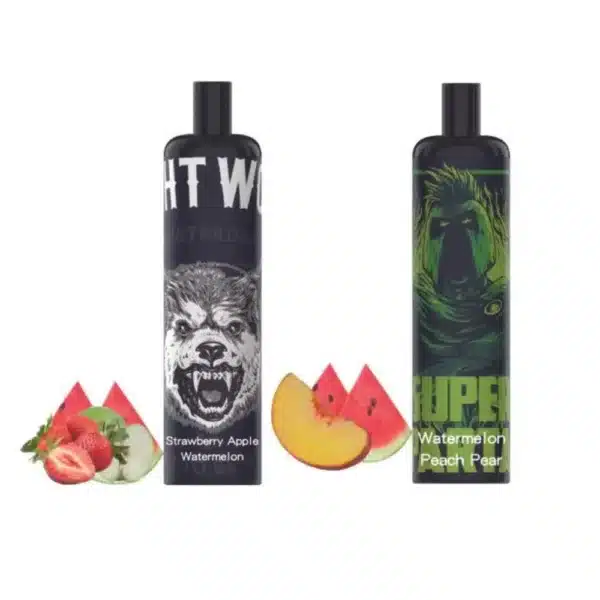 Buy cbd: a bottle of hoke pro 3500 puff cbd-infused watermelon and nighthawk flavours with 0% nicotine.