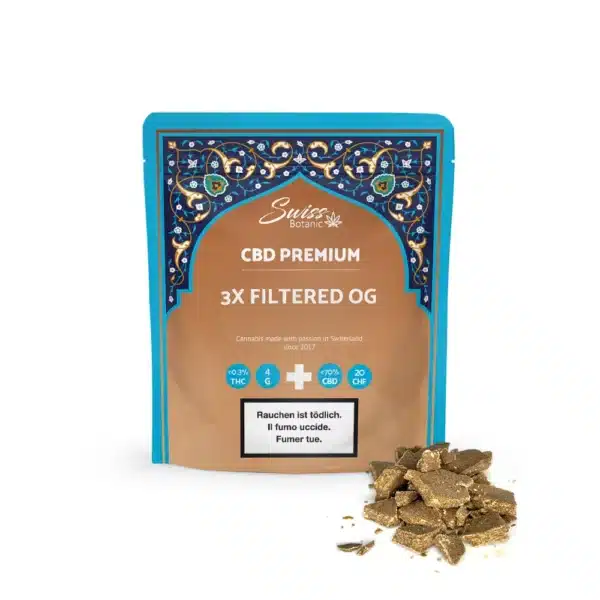 3x filtered og hash cbd premium <0. 3% thc